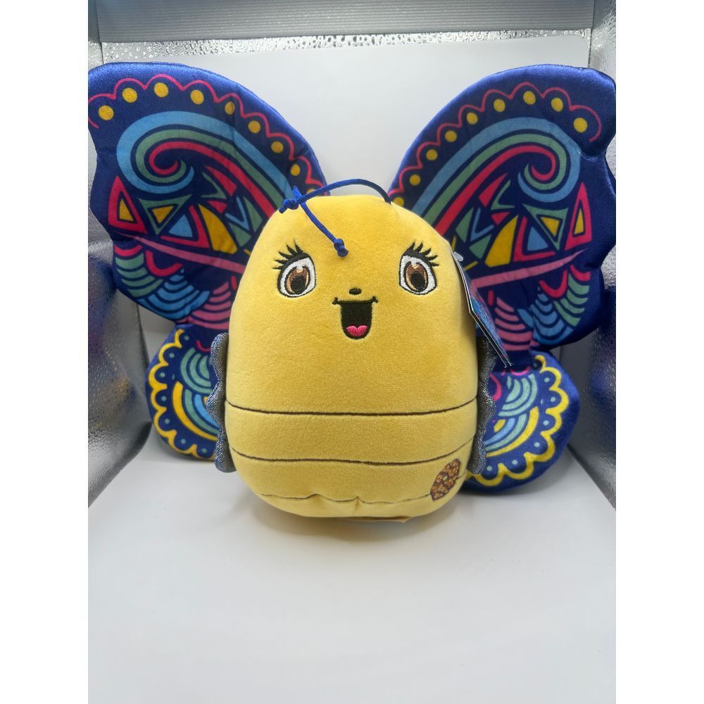 Girl Scouts Little Brownie Baker Butterfly Plush‎ W Tag Cookies Colorful Cute
